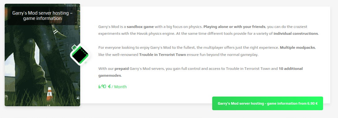 Host Garry's Mod (GMod)