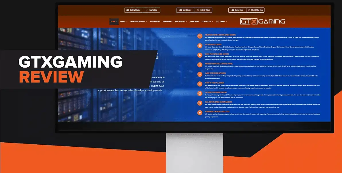 gtxgaming game server hosting