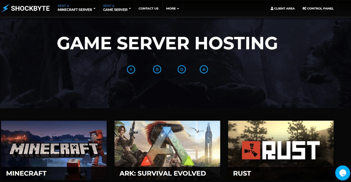 shockbyte game server hosting