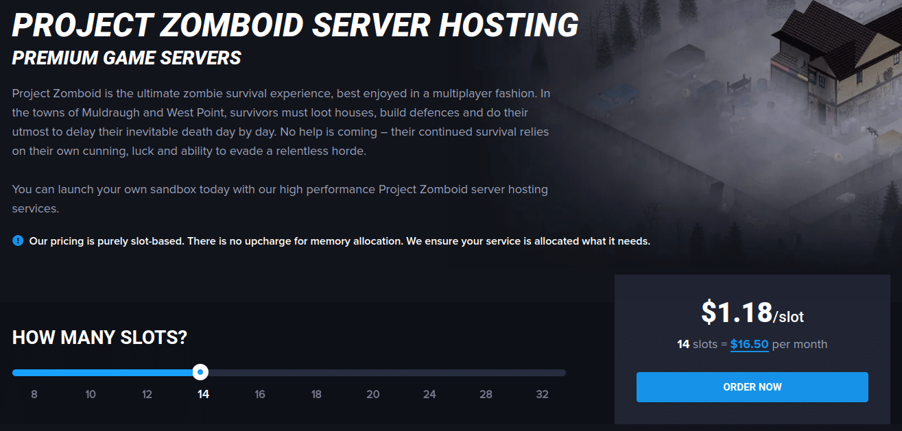 HostHavoc Project Zomboid Server Hosting