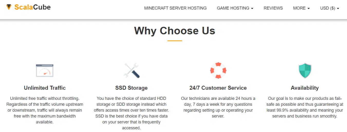 scalacube cheap dedicated game server hosting