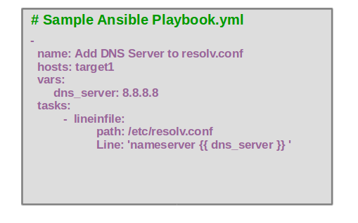 Ansible variable in playbook
