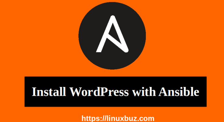 Install WordPress with Ansible