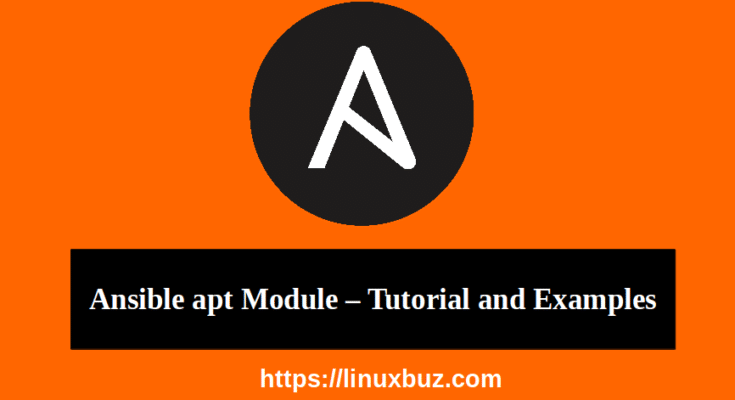 Ansible apt module