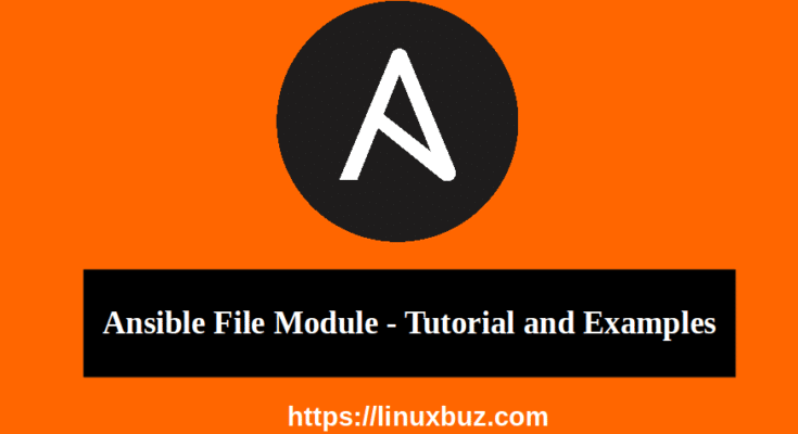 ansible file module