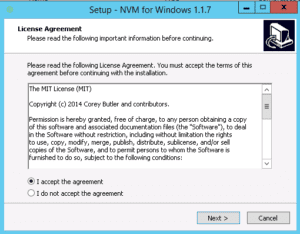 install nvm on windows 10