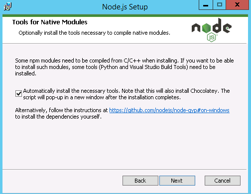 install node.js step 5