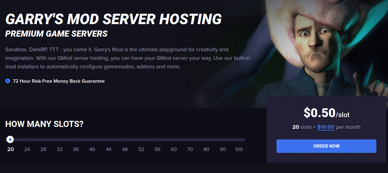 hosthavoc garry's mod server