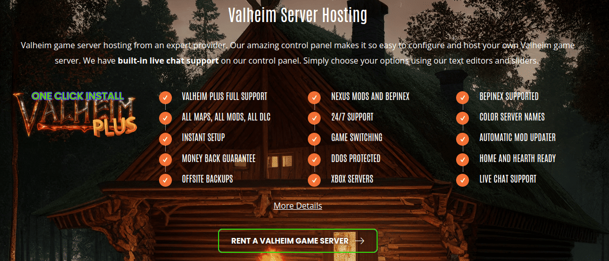 gtxgaming valheim server hosting