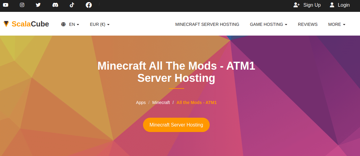 scalacube atm8 server hosting