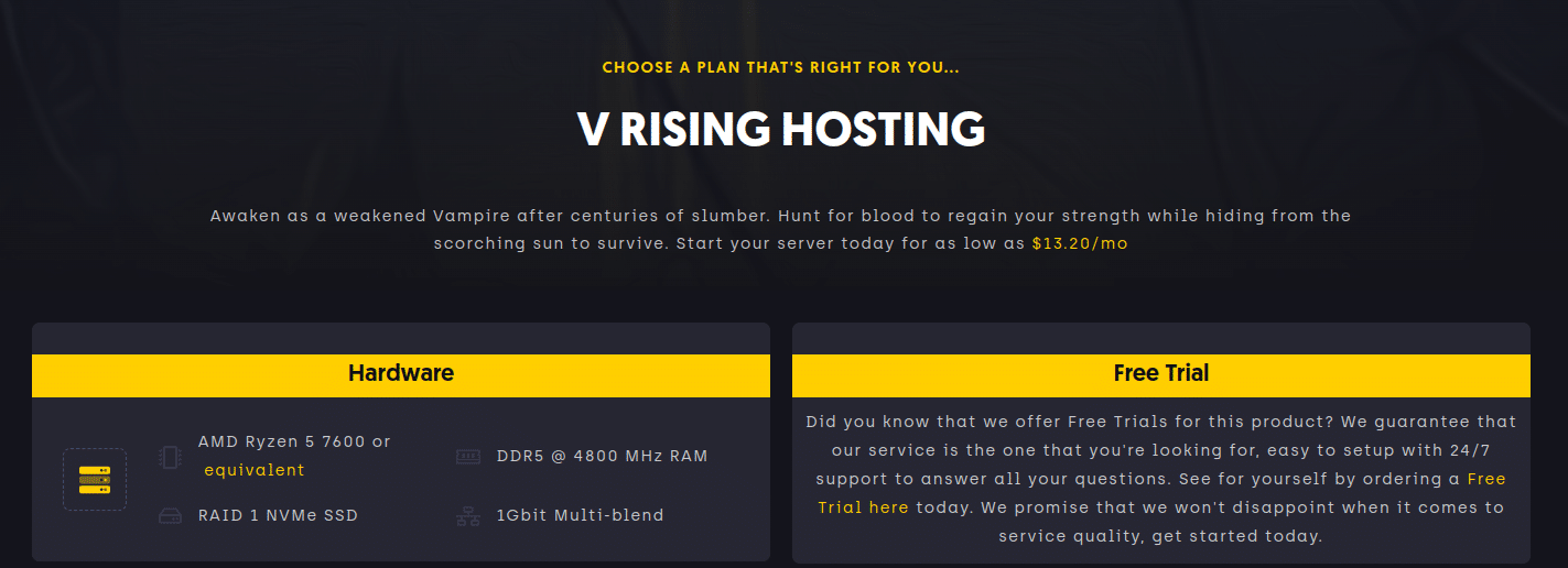 sparked host best v rising server hosting