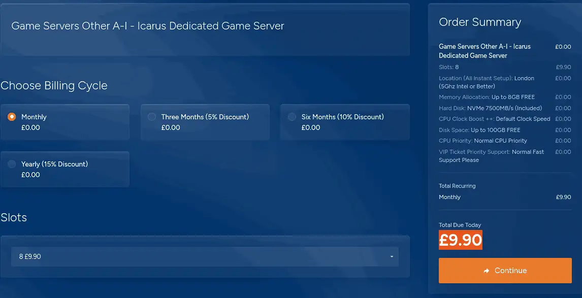 gtxgaming icarus dedicated server hosting