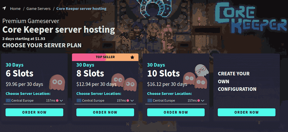 g-portal best core keeper server hosting