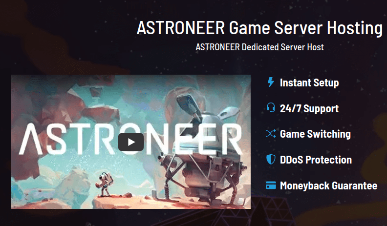 Ping Perfect Astroneer Hosting