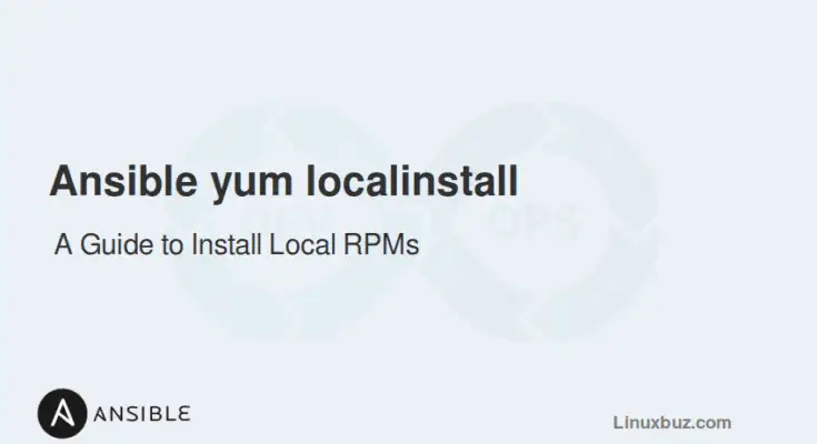 ansible-yum-localinstall