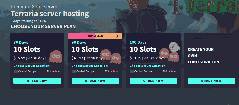 g-portal free terraria server hosting
