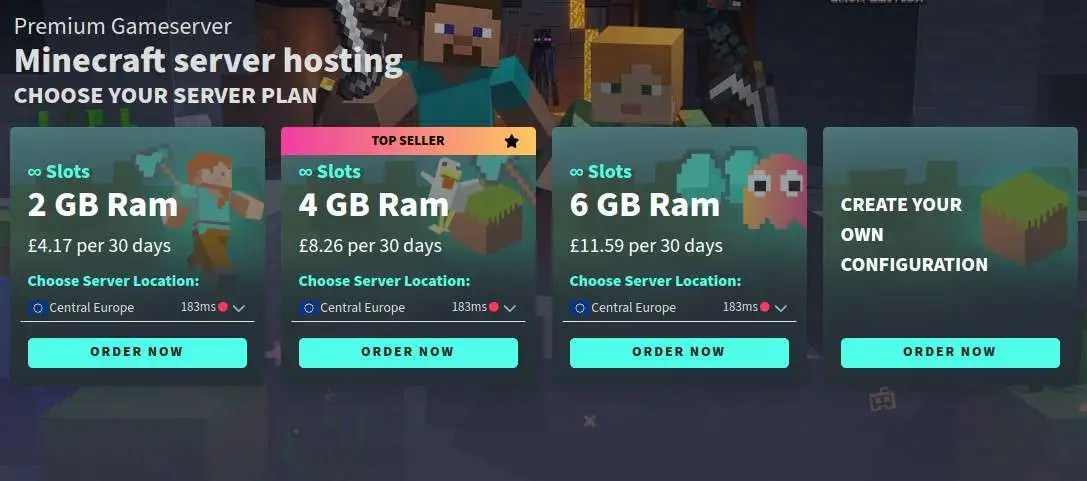 g-portal minecraft server hosting