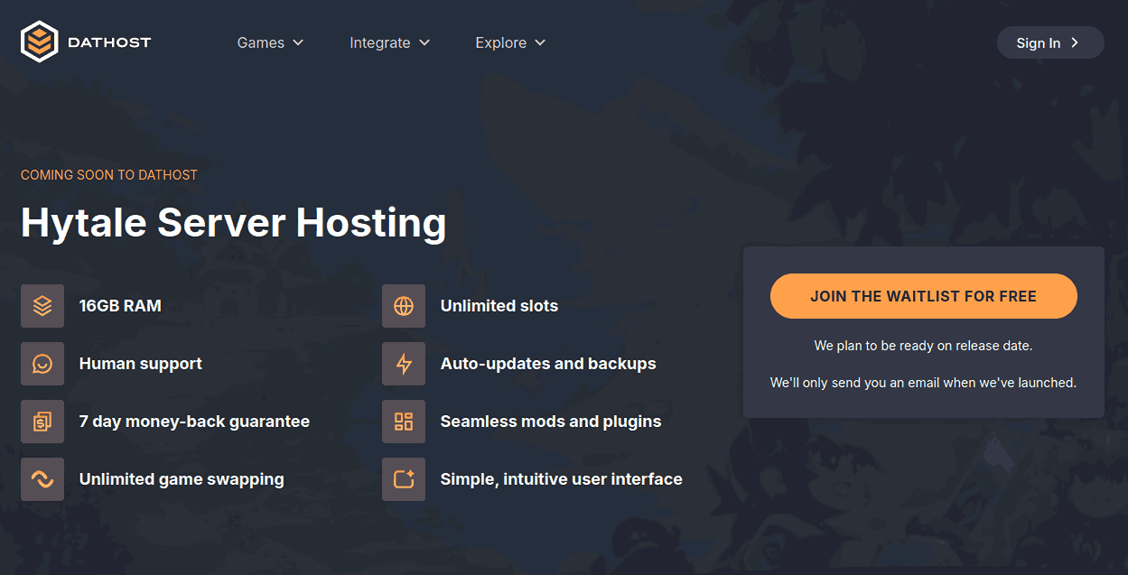 hytale server hosting 