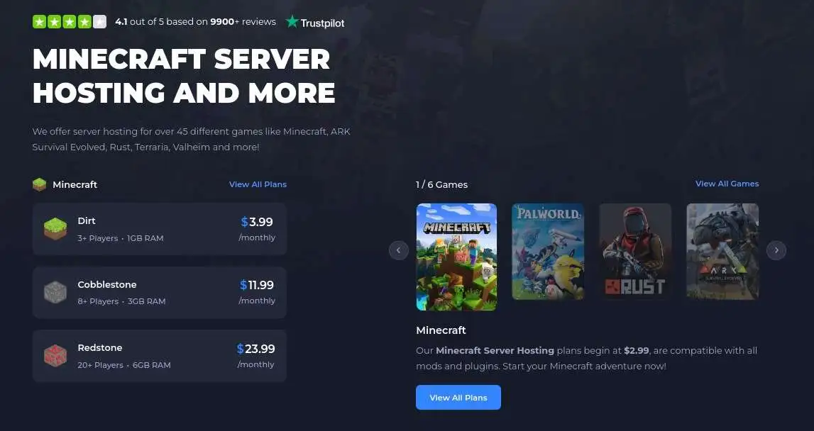shockbyte cheap minecraft server