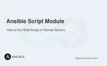 Ansible Script Module