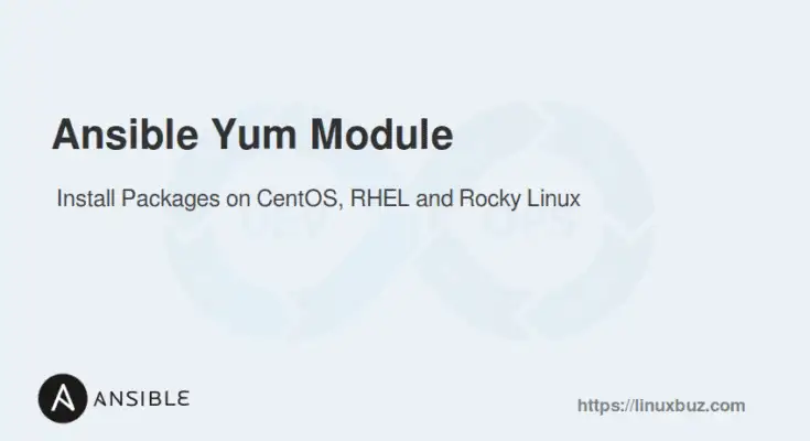 Ansible Yum Module