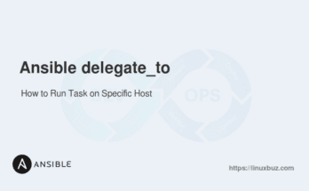 Ansible delegate_to Module