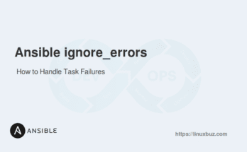 Ansible ignore_errors Example