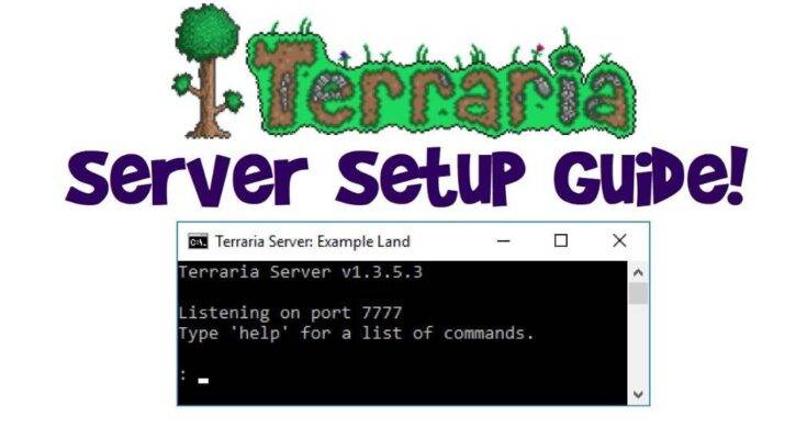 how to make a terraria server