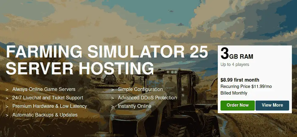 apexhosting best Farming Simulator 25 server hosting