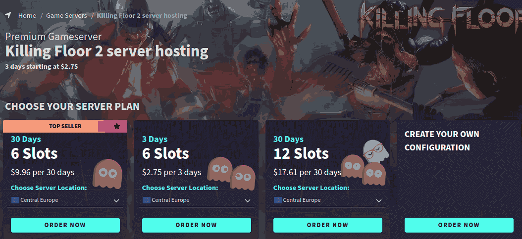 best killing floor 2 dedicated server hosting