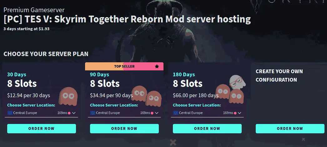 g-portal best Skyrim Together Reborn Server Hosting