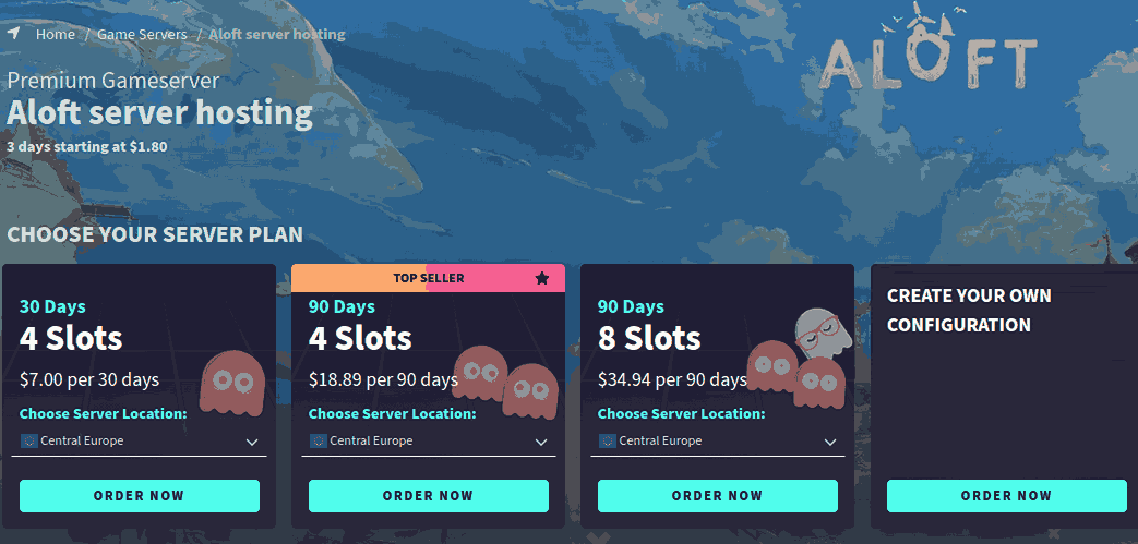 g-portal best aloft server hosting
