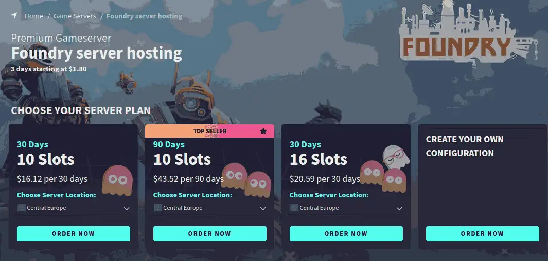 g-portal best foundry server hosting
