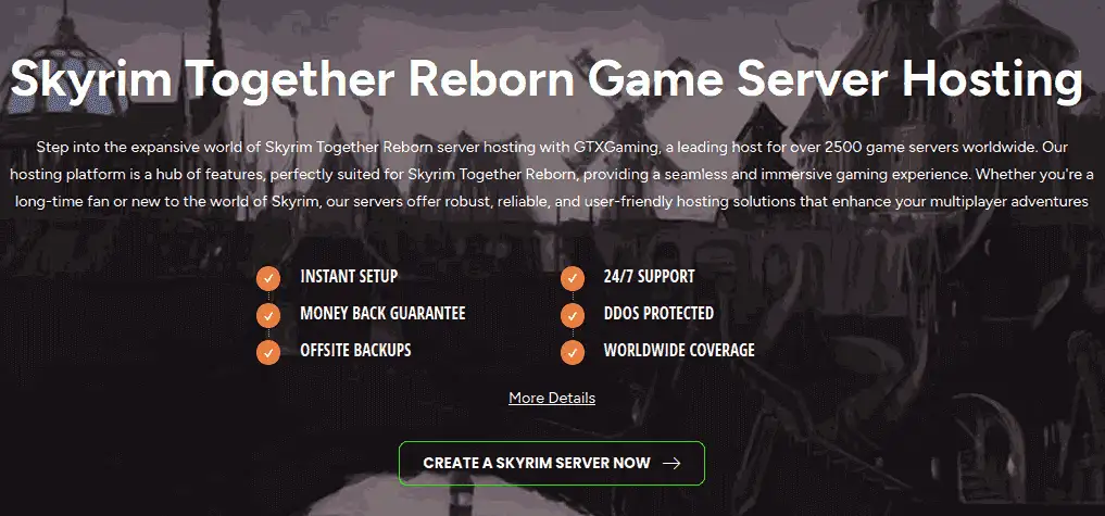 gtxgaming Skyrim Together Reborn Server Hosting