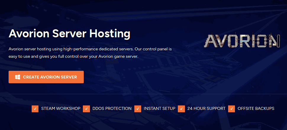 gtxgaming cheap avorion server hosting