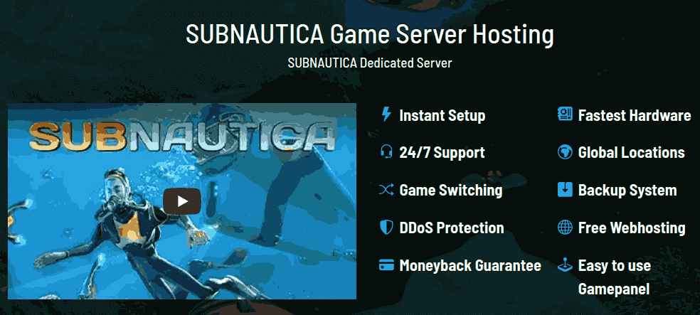 pingperfect cheap subnautica server hosting