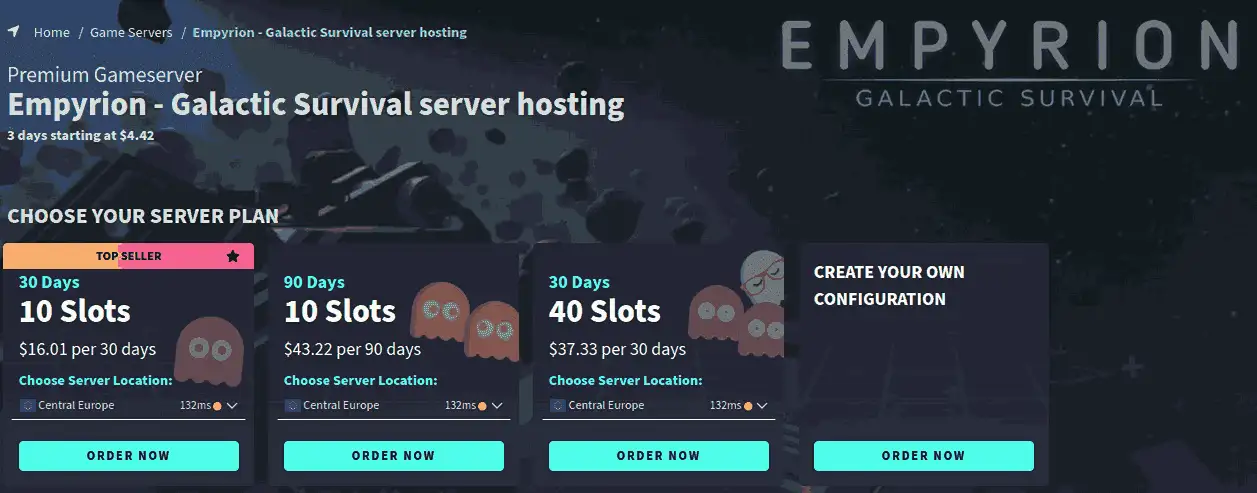 G-portal Empyrion Galactic Survival Server