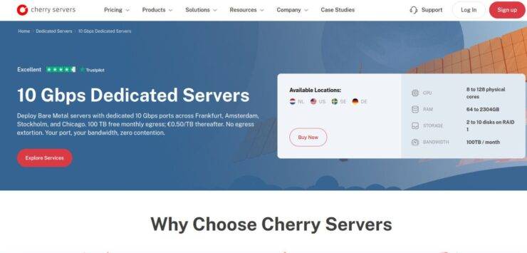 cheryy-servers