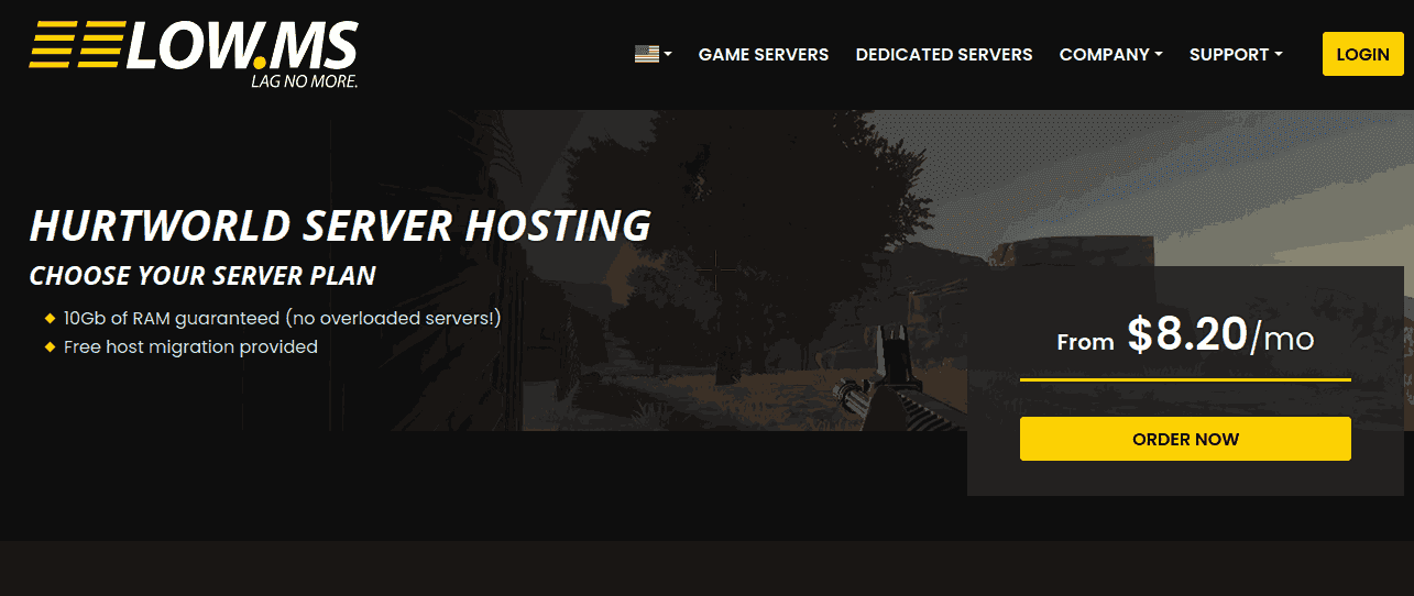 low.ms best Hurtworld game server
