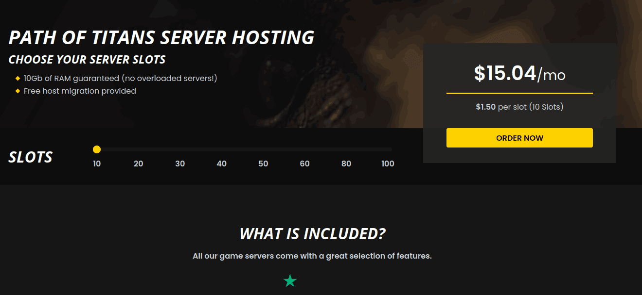 low.ms best Path of Titans hosting