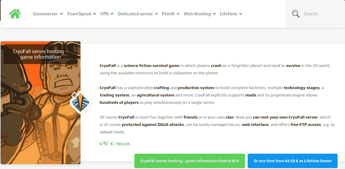 best cryofall hosting zap-hosting