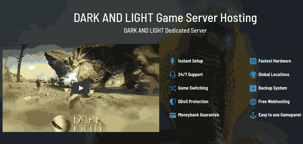 best dark and light server pingperfect