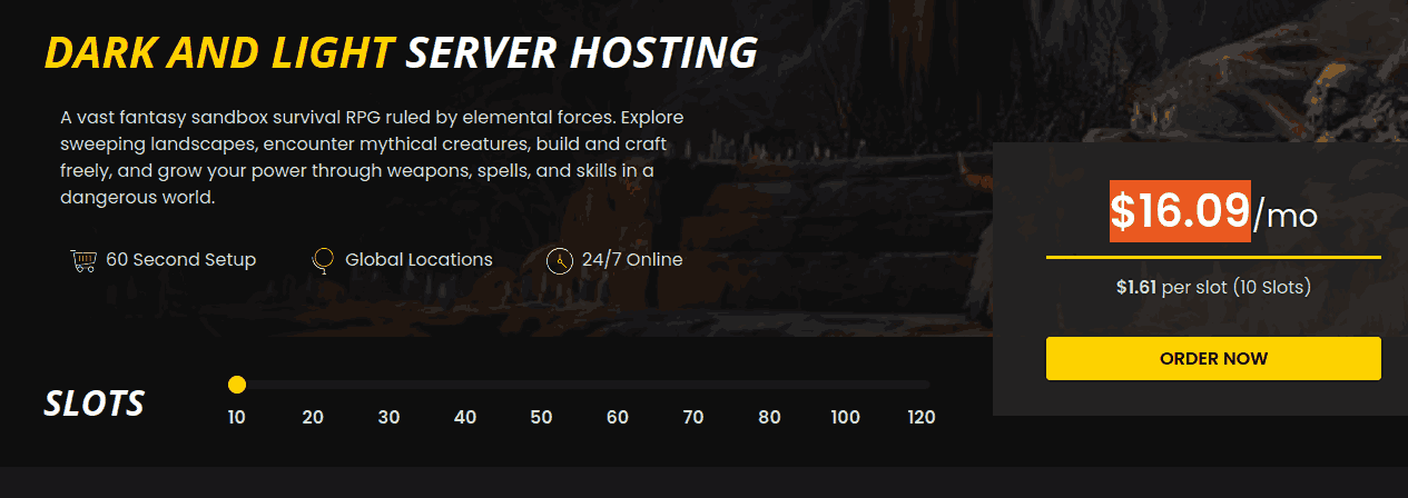 best dark light hosting low.ms