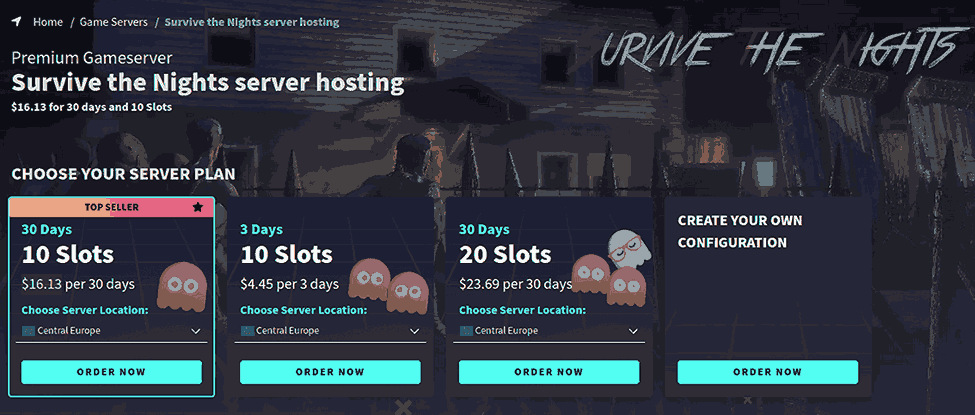 best survive the night hosting g-portal