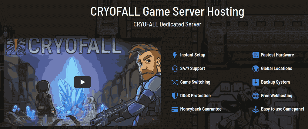 top cryofall server hosting pingperfect