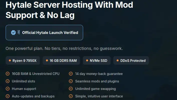 dathost hytale server hosting
