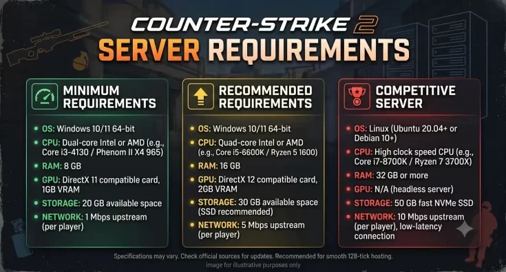 counter-strike 2 server requirements