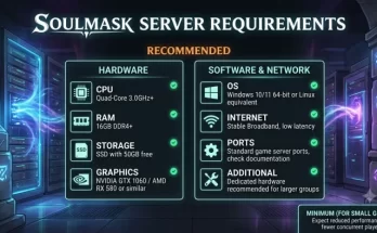 soulmask server requirements