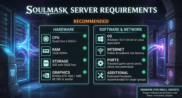 soulmask server requirements